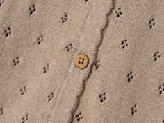 Lil Atelier etherea strik cardigan